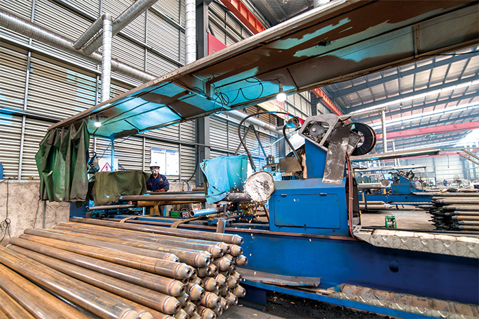 鹿泉网架杆件自动焊接