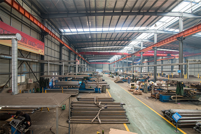 鹿泉网架焊接车间